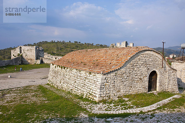 Zitadelle  UNESCO Weltkulturerbe  Berat  Albanien  Europa