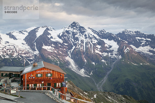 Edelweißhütte am frühen Morgen  Bruck  Salzburger Land  Österreich  Europa