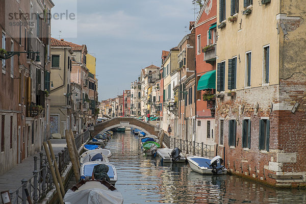 Kanal  Castello  Venedig  Veneto  Italien  Europa