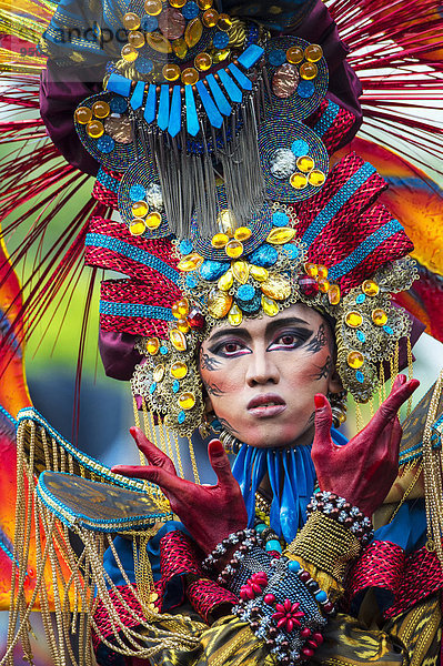 Jember Fashion Festival und Karneval  Jawa Timur  Java  Indonesien  Asien