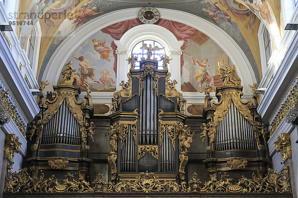 Kathedrale St. Nikolaus  Orgel  Ljubljana  Slowenien  Europa