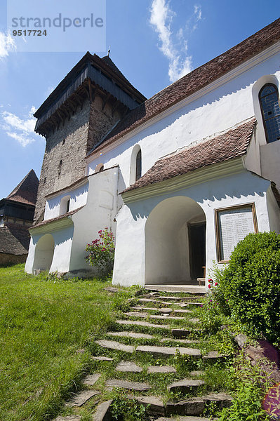 Kirchenburg von Viscri  UNESCO Weltkulturerbe  Viscri  Rumänien  Europa