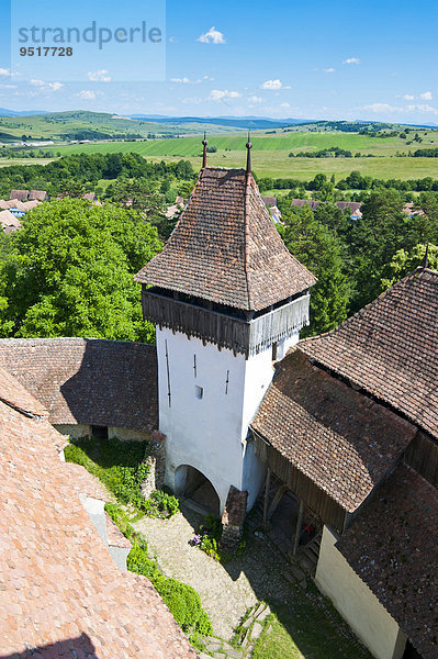 Kirchenburg von Viscri  UNESCO Weltkulturerbe  Viscri  Rumänien  Europa