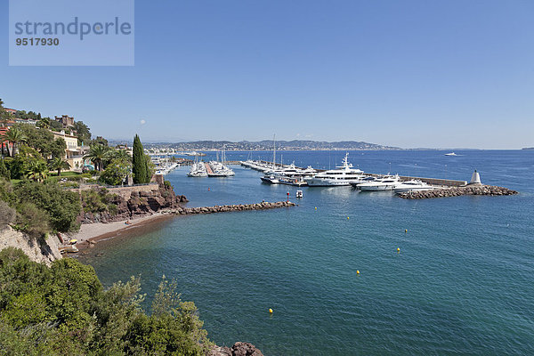 Yachthafen  Théoule-sur-Mer  Département Alpes-Maritimes  Provence-Alpes-Côte d?Azur  Frankreich  Europa