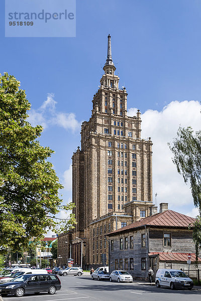 Lettische Akademie der Wissenschaften  Latvijas Zinatnu Akademija  Riga  Lettland  Europa