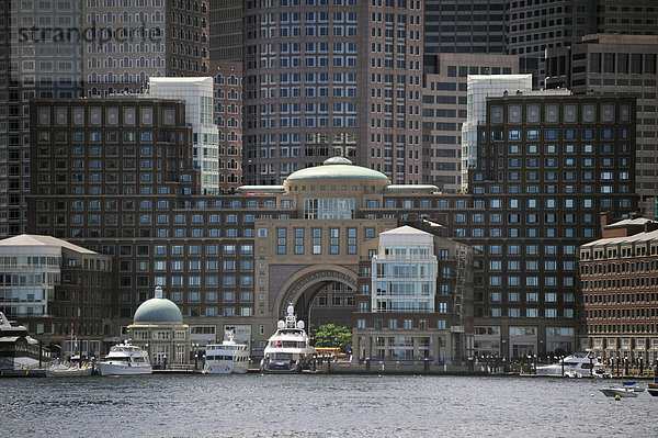 Waterfront Boston  Boston  Massachusetts  USA  Nordamerika