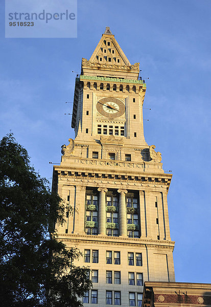Custom House Tower  Boston  Massachusetts  USA  Nordamerika