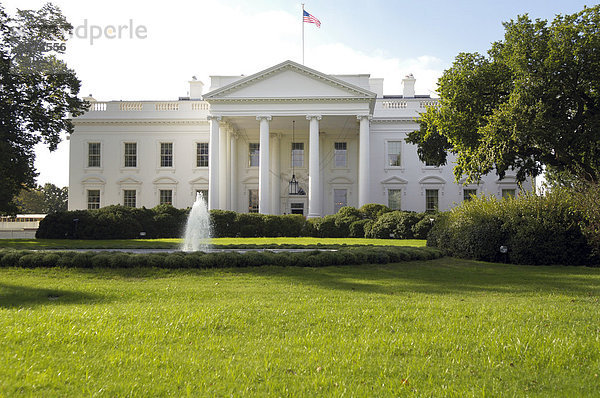 Das Weiße Haus  Washington DC  USA  Nordamerika