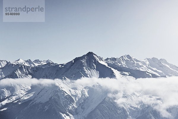 Snowcapped mountains