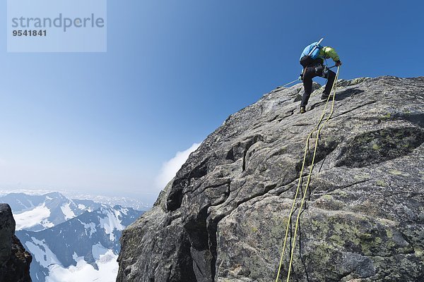 Man climbing