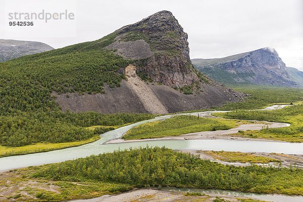 Berg Landschaft Fluss