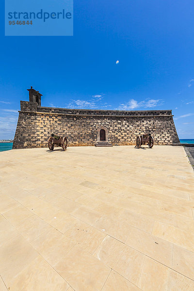 Spanien  Lanzarote  Arrecife  Castillo de San Gabriel