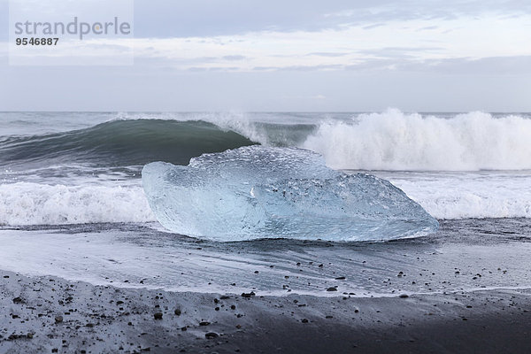 Island  Südostküste  Eis am Meer