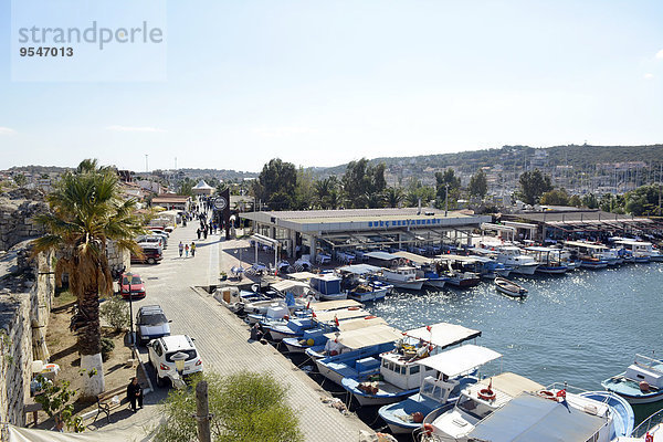 Türkei  Seferihisar  Hafen in Sigacik