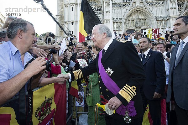 Brüssel Hautpstadt Erfolg Belgien König - Monarchie neu Prinz