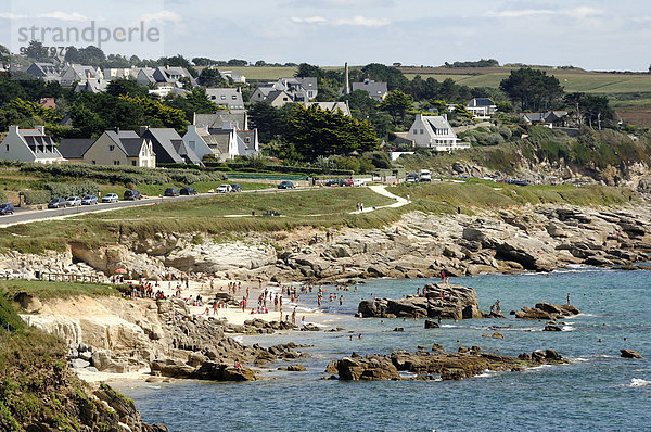 'Locmaria-Plouzane (Brittany): ''Plage de Portez'' beach'