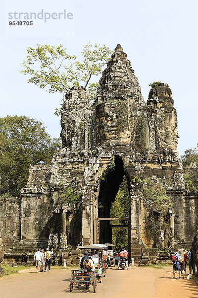 Kambodscha  Tempel in Angkor Thom