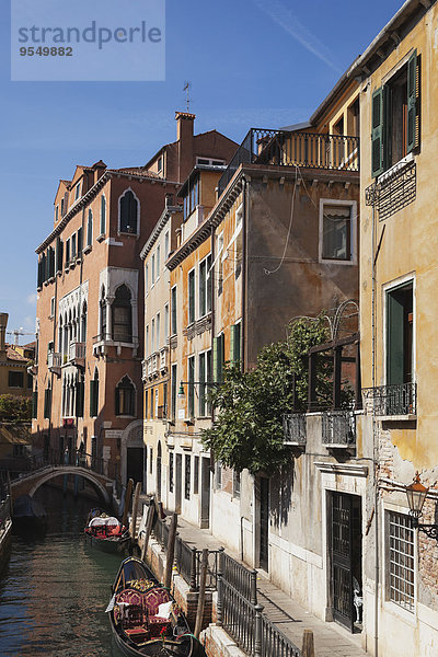 Italien  Veneto  Venedig  Altstadt  Kanal und Ponte del Diavolo