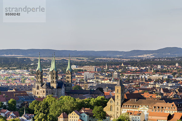Deutschland  Bayern  Bamberg  Blick auf den Bamberger Dom