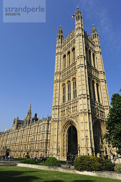 Großbritannien  London  Palast von Westminster  Victoria Tower