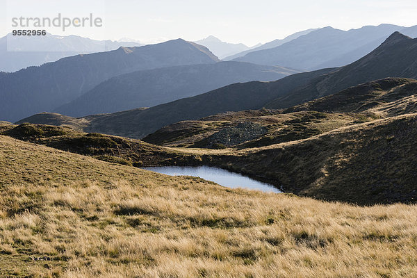 Italien  Südtirol  Region Watles  Bergsee