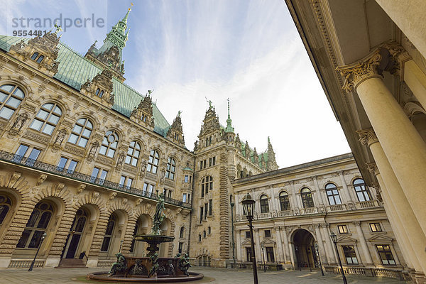 Deutschland  Hamburg  Rathaus