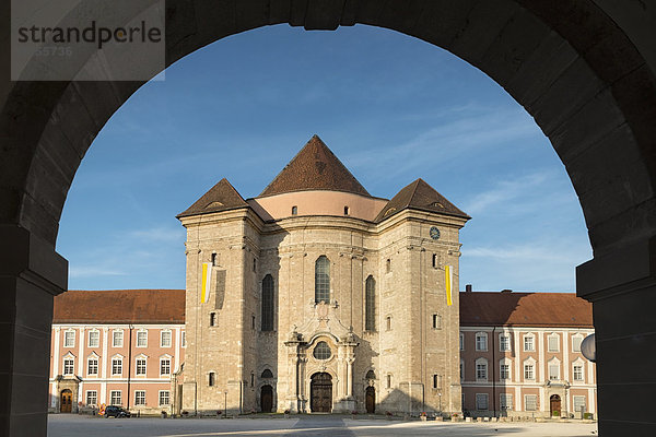 Deutschland  Baden-Württemberg  Ulm  Kloster Wiblingen mit Basilika