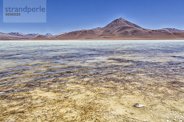 Bolivien  Atacama-Wüste  Blick auf die Laguna Verde