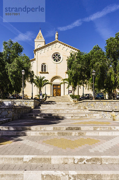 Spanien  Mallorca  Porto Cristo  Mare de Deu del Carme Kirche