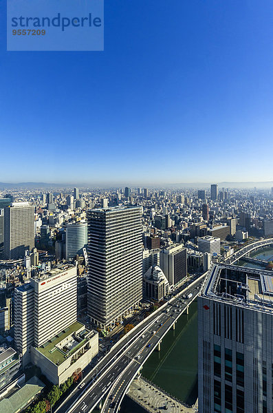 Japan  Osaka  Stadtteil Nakanoshima  Stadtbild