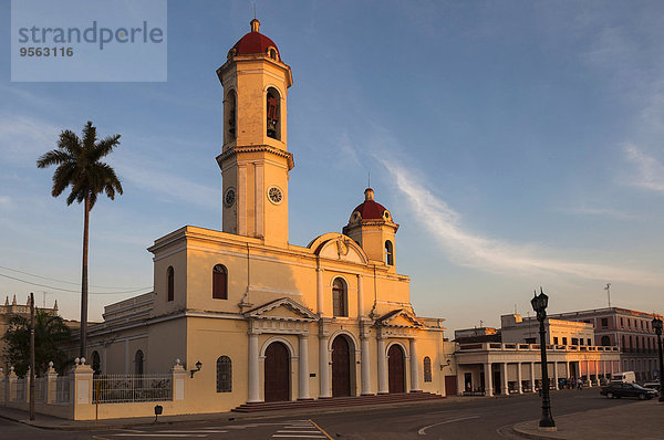 Kathedrale Karibik Westindische Inseln Konzept einwandfrei Cienfuegos Kuba