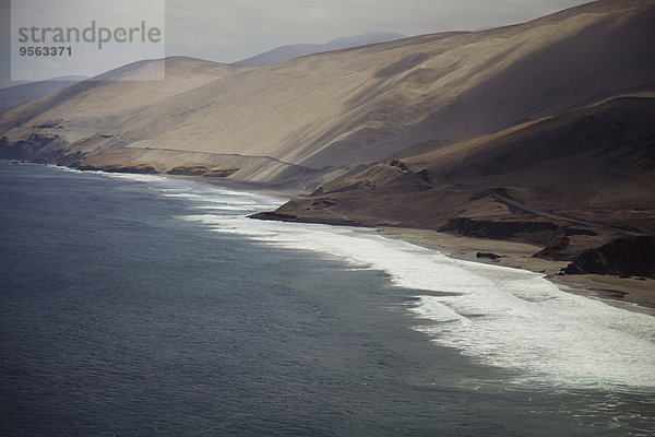Küste amerikanisch Bundesstraße vorwärts Peru