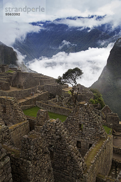 Ruinenstadt Machu Picchu Peru