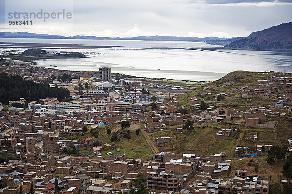 See Draufsicht Puno Peru