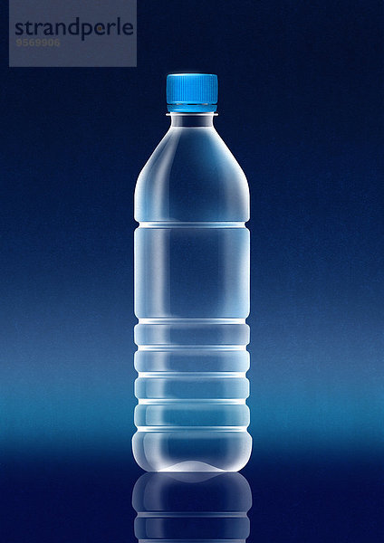 Plastik-Wasserflasche