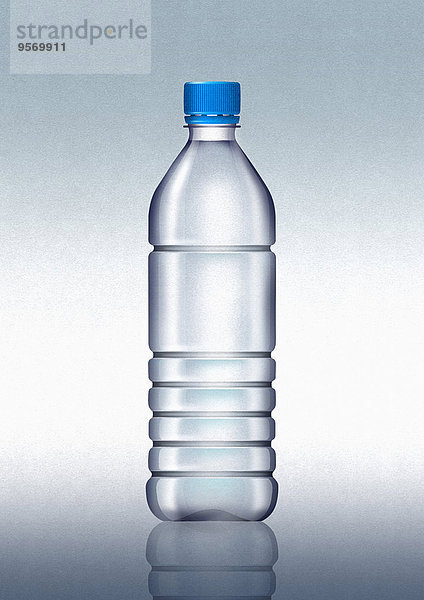 Plastik-Wasserflasche