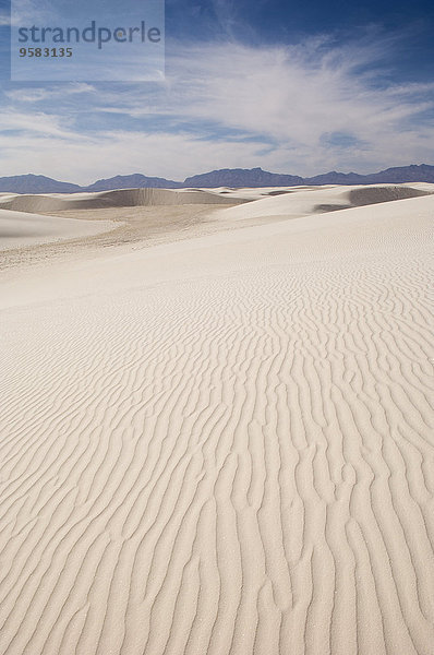 Wüste Sand gewellt Düne