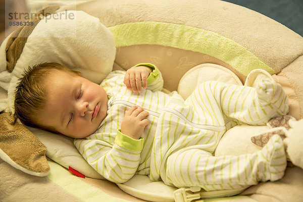 Europäer Junge - Person schlafen Close-up Kopfkissen Baby