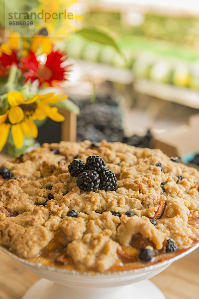 Frucht Close-up Landwirtin Streusel Markt