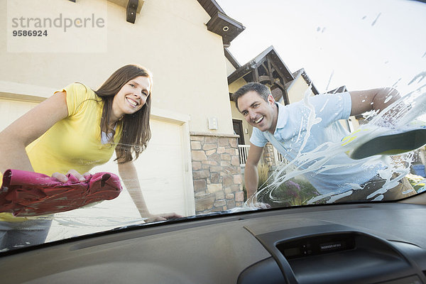 Scheibenwischer Europäer Auto waschen