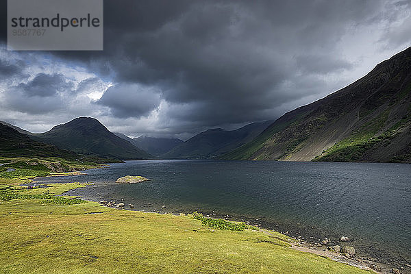 Vereinigtes Königreich  England  Cumbria  Lake District  Nationalpark  Wastwater