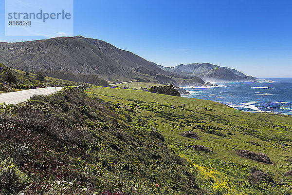 USA  Kalifornien  Pazifikküste  National Scenic Byway  Big Sur  California State Route 1  Highway 1