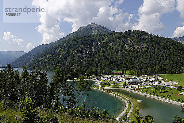 Österreich  Tirol  Achensee bei Scholastika mit Seekarspitze