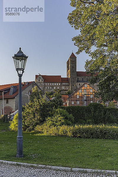 Deutschland  Sachsen-Anhalt  Quedlinburg  Abtei Quedlinburg