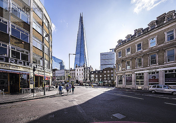 UK  London  Southwark  Blick auf den Splitter