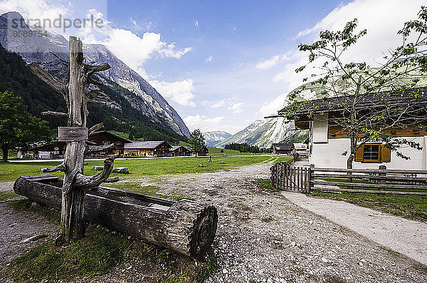 Österreich  Tirol  Karwendelgebirge  Großer Ahornboden  Engalm
