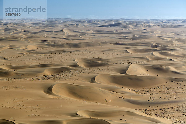 Luftaufnahme von Sanddünen  Namib Wüste  Namibia