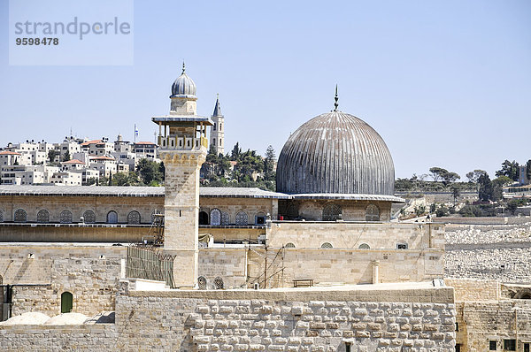 Haram al-Sharif (Tempelberg)  Jerusalem  Israel