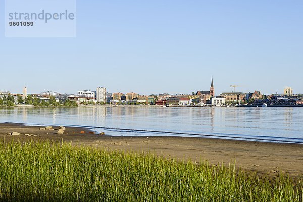 Stadtansicht Stadtansichten Strand Hintergrund