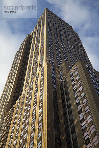 Vereinigte Staaten von Amerika USA hoch oben New York City sehen Gebäude